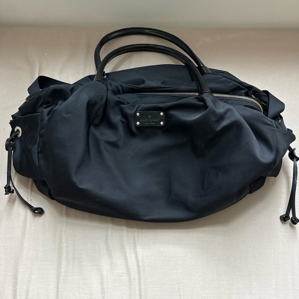 Kate Spade Black Nylon Tote